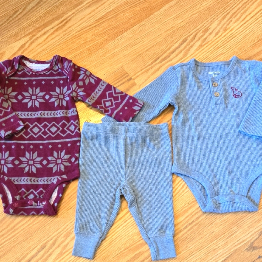 Long Sleeve Onesie/Pant Set